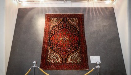 نمایشگاه نخستین فرش های باغی قاجاری + تصاویر