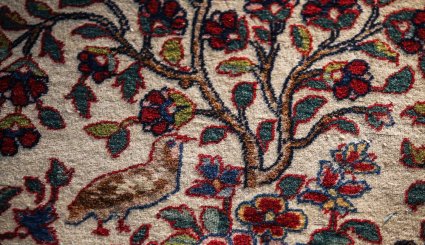 نمایشگاه نخستین فرش های باغی قاجاری + تصاویر
