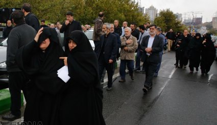 مراسم تشییع داود احمدی نژاد + تصاویر