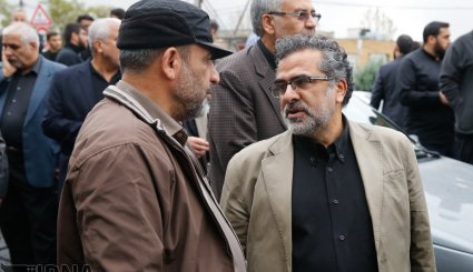 مراسم تشییع داود احمدی نژاد + تصاویر