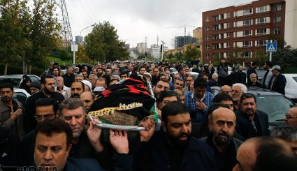 مراسم تشییع داود احمدی نژاد + تصاویر