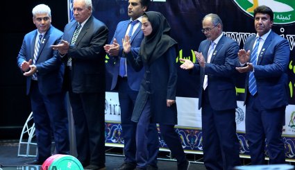 مسابقات لیگ وزنه برداری کشور + تصاویر