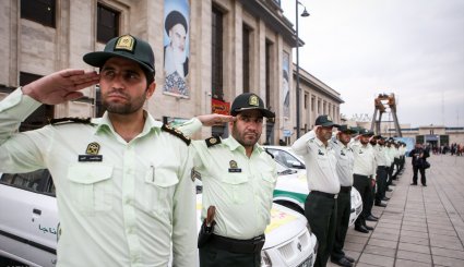 رزمایش خودرویی پلیس راه آهن کشور + تصاویر