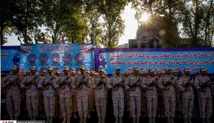 صبحگاه مشترک نیروی انتظامی