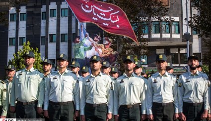 صبحگاه مشترک نیروی انتظامی
