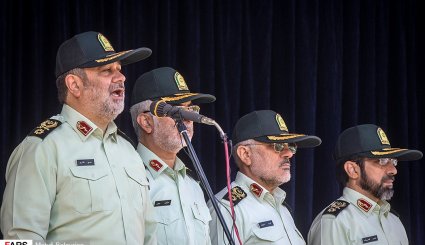 صبحگاه مشترک نیروی انتظامی