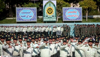صبحگاه مشترک نیروی انتظامی