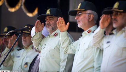 صبحگاه مشترک نیروی انتظامی