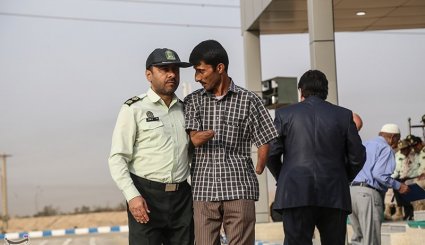 صبحگاه مشترک نیروهای مسلح به مناسبت هفته ناجا