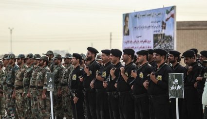 صبحگاه مشترک نیروهای مسلح به مناسبت هفته ناجا