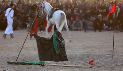 اجرای نمادین واقعه عاشورا - مبارکه اصفهان