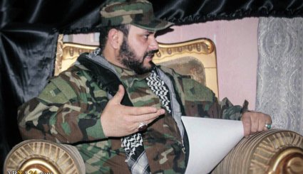 حضور دبیرکل نجباء در اتاق عمليات الحويجه
