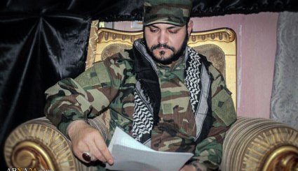 حضور دبیرکل نجباء در اتاق عمليات الحويجه
