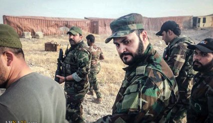 حضور دبیرکل نجباء در اتاق عمليات الحويجه

