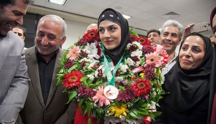 بازگشت مریم هاشمی قهرمان ووشو