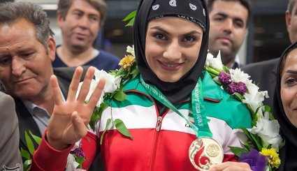 بازگشت مریم هاشمی قهرمان ووشو