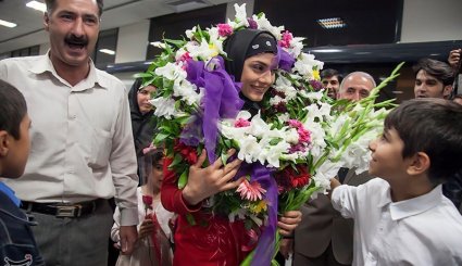 بازگشت مریم هاشمی قهرمان ووشو