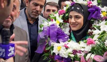 بازگشت مریم هاشمی قهرمان ووشو