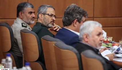 نشست هماهنگی برگزاری مراسم چهلمین سالگرد پیروزی انقلاب اسلامی + تصاویر