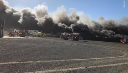 آتش سوزی گسترده در کالیفورنیا
