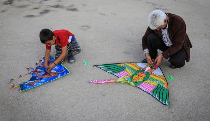 جشن بادبادک‌ها در همدان
