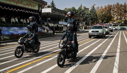 مانور یگان‌های حفاظت نیروی انتظامی