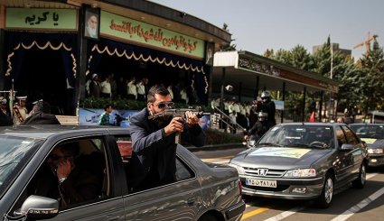 مانور یگان‌های حفاظت نیروی انتظامی
