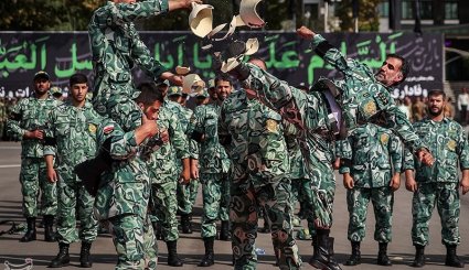 مانور یگان‌های حفاظت نیروی انتظامی