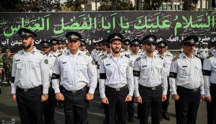 مانور یگان‌های حفاظت نیروی انتظامی