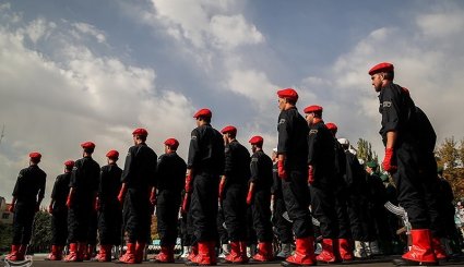 مانور یگان‌های حفاظت نیروی انتظامی