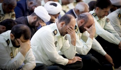 تجدید میثاق فرماندهان ناجا با آرمان های امام(ره) + تصاویر