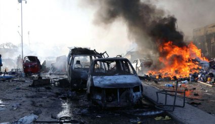 انفجار خودروی بمب گذاری شده در موگادیشو‎