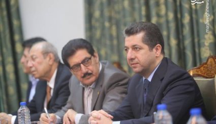تصاویر / جلسه توافق بارزانی و دولت عراق