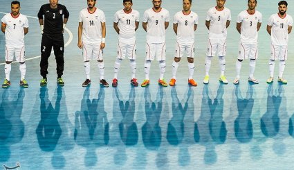 مسابقه فوتسال قهرمانی غرب و مرکز آسیا - ایران و افغانستان + تصاویر