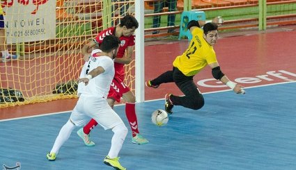 مسابقه فوتسال قهرمانی غرب و مرکز آسیا - ایران و افغانستان + تصاویر