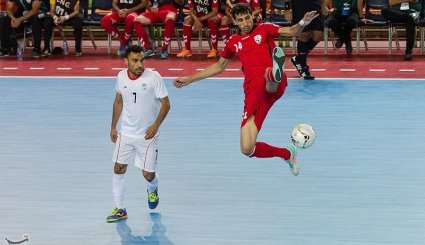 مسابقه فوتسال قهرمانی غرب و مرکز آسیا - ایران و افغانستان + تصاویر