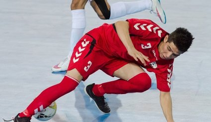 مسابقه فوتسال قهرمانی غرب و مرکز آسیا - ایران و افغانستان + تصاویر