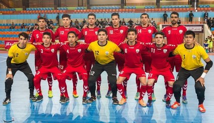 مسابقه فوتسال قهرمانی غرب و مرکز آسیا - ایران و افغانستان + تصاویر