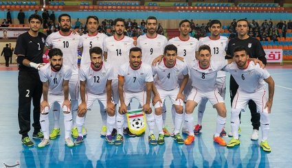 مسابقه فوتسال قهرمانی غرب و مرکز آسیا - ایران و افغانستان + تصاویر