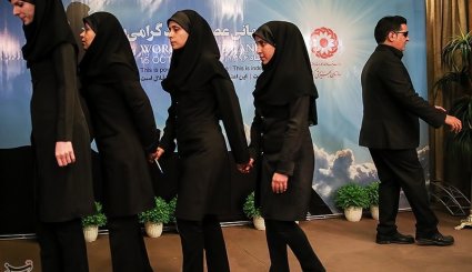 مراسم روز جهانی عصای سفید + تصاویر