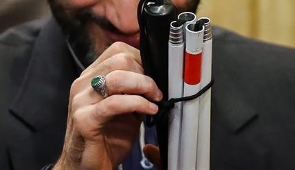 مراسم روز جهانی عصای سفید + تصاویر