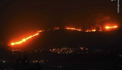 آتش سوزی مرگبار در پرتغال