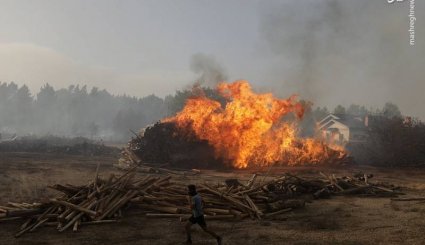 آتش سوزی مرگبار در پرتغال