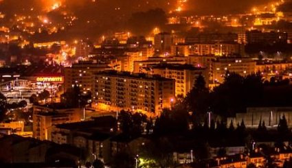 آتش سوزی مرگبار در پرتغال