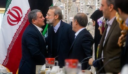 دیدار اعضای شورای شهر تهران با رئیس مجلس