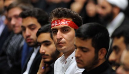 تصاویر دیدار جمعی از استعدادهای برتر و نخبگان جوان کشور با رهبر انقلاب 