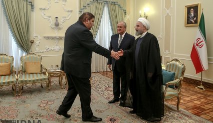 دیدار وزیر خارجه ازبکستان با روحانی + تصاویر