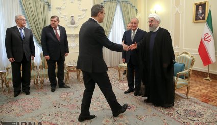 دیدار وزیر خارجه ازبکستان با روحانی + تصاویر