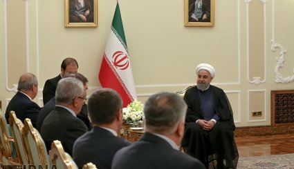 دیدار وزیر خارجه ازبکستان با روحانی + تصاویر