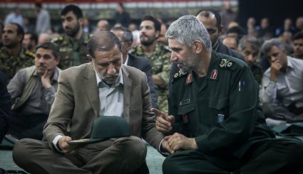گردهمایی رزمندگان سپاه حضرت محمد رسول‌الله (ص) + تصاویر
